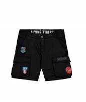 Alpha Industries Szorty Flying Tigers (156254) czarne [Rozmiar 33] Alpha Industries