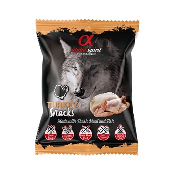 Alpha Spirit Dog Przysmak w kostce z indykiem 50g - Alpha Spirit