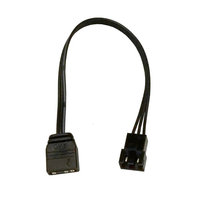 Alphacool 18604, adapter ARGB 3-pin [F] do JST 3-pin [M] 15cm czarny Alphacool