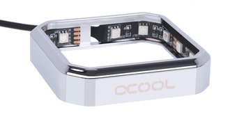 Alphacool Aurora XPX RGB frame - chrome