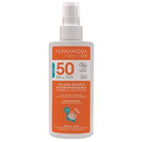 Alphanova, Sun, biospray przeciwsłoneczny dla dzieci, SPF 50, 125 ml