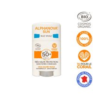 Alphanova, Sun, krem z filtrem w sztyfcie Blue Whale, SPF 50+, 12 g