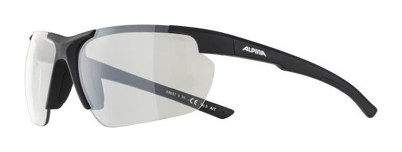 Alpina, Okulary, DEFEY HR BLACK MATT-Zdjęcie-0