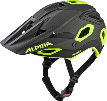 ALPINA ROOTAGE Kask rowerowy BLACK-NEON-YELLOW  - Alpina Sport