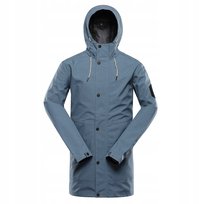 ALPINE PRO Płaszcz męski wodoodporny PTX 10000 Perfet niebieski r.L ALPINE PRO