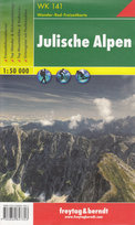 Alpy Julijskie. Mapa 1:50 000 Opracowanie zbiorowe