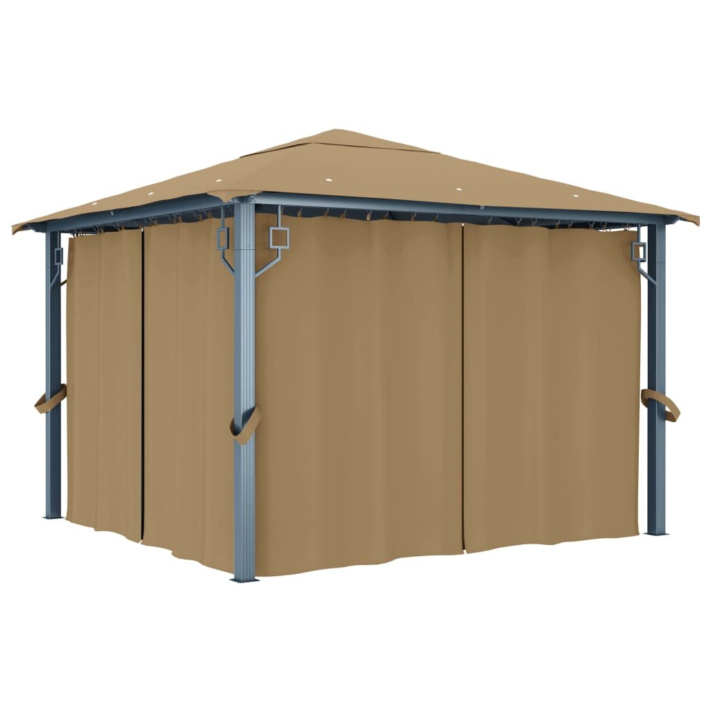 Altana ogrodowa VIDAXL, taupe, 300x300 cm