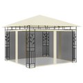 Altana ogrodowa z moskitierą VIDAXL, kremowa, 180 g/m², 3x3x2,73 m - vidaXL
