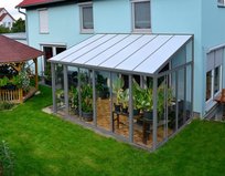 Altana Palram metal 425 x 295 x 310cm ogród zimowy altana wiata zabudowanae