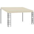 Altana przyścienna VIDAXL, kremowa, 3x4 m - vidaXL