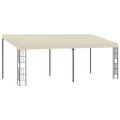 Altana przyścienna VIDAXL, kremowa, 3x6 m - vidaXL