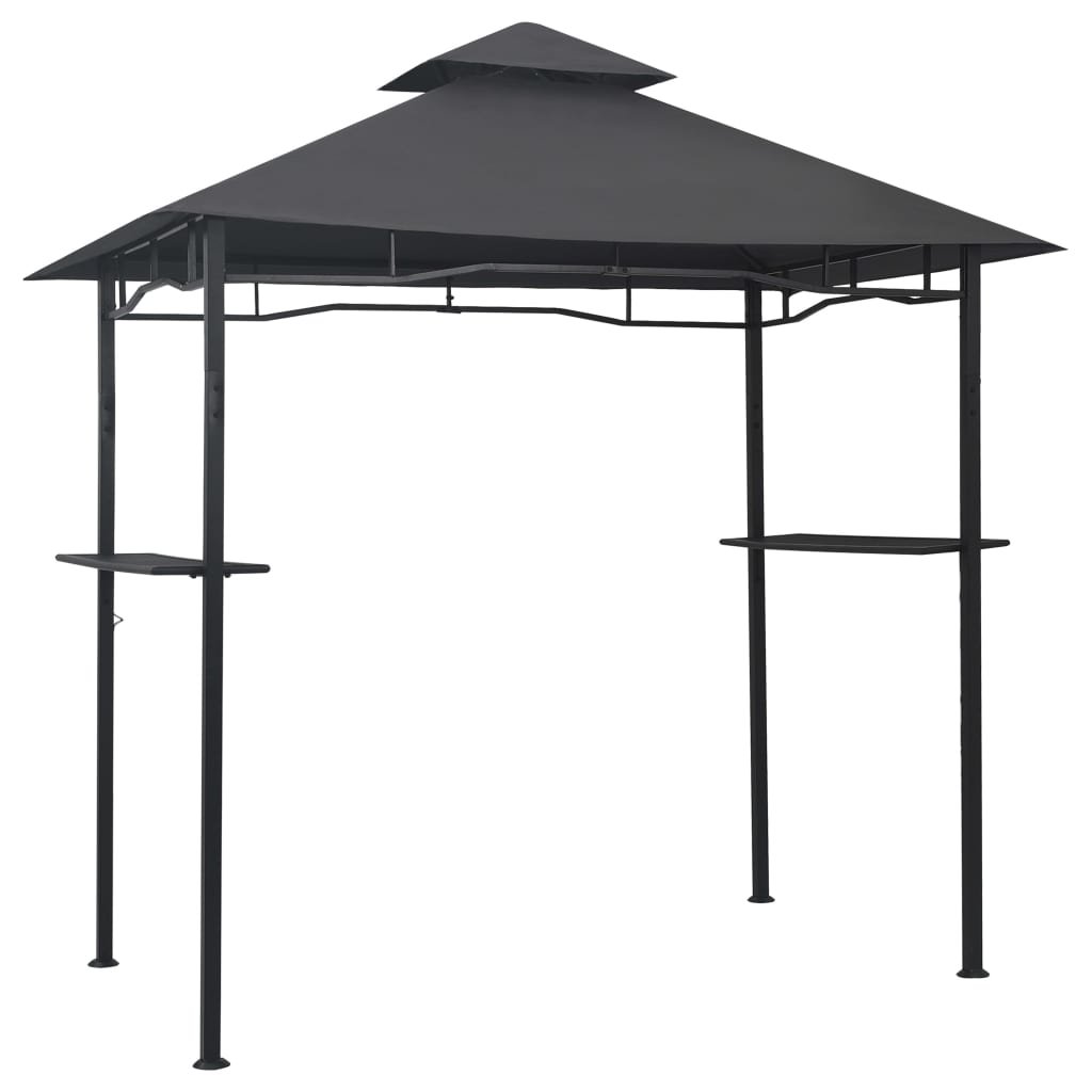 Altanka nad grill VIDAXL, antracytowa, 240x150x255 cm