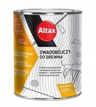 ALTAX OWADOBÓJCZY DO DREWNA HYLOTOX 0,75L - Altax