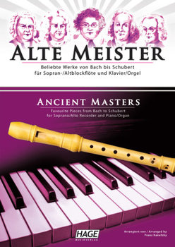 Alte Meister für Sopran-/Altblockflöte und Klavier/Orgel - Kanefzky Franz