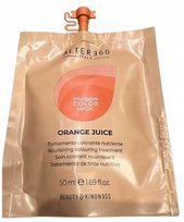 ALTER EGO Maska Koloryzująca do Włosów - Orange Juice, 50 ml Alterego