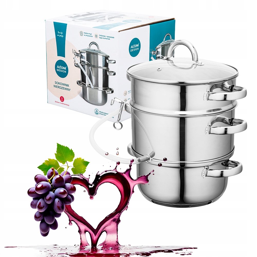 ALTOM Sokownik Nierdzewny 8,0L. - Altom | Sklep EMPIK.COM