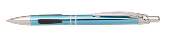 Aluminiowy długopis LUCERNE, niebieski - UPOMINKARNIA