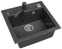 ALVEUS FORMIC 20 zlewozmywak granitowy czarny ALVEUS