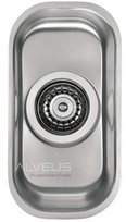 ALVEUS VARIANT 110 zlewozmywak stalowy satynowy podwieszany 1079965 ALVEUS