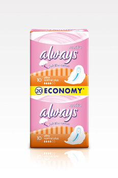 Always, Ultra, Podpaski higieniczne, Sensitive Normal, 20 szt. - Always