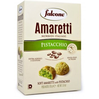 Amaretti z pistacjami, 170 g - FALCONE