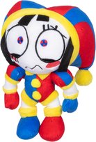amazing digital circus deluxe pomni pluszak figurka oryginalna maskotka 20cm obłędny cyfrowy cyrk Caine, Pomni, Kinger, Jax i Ragatha Moose Toys