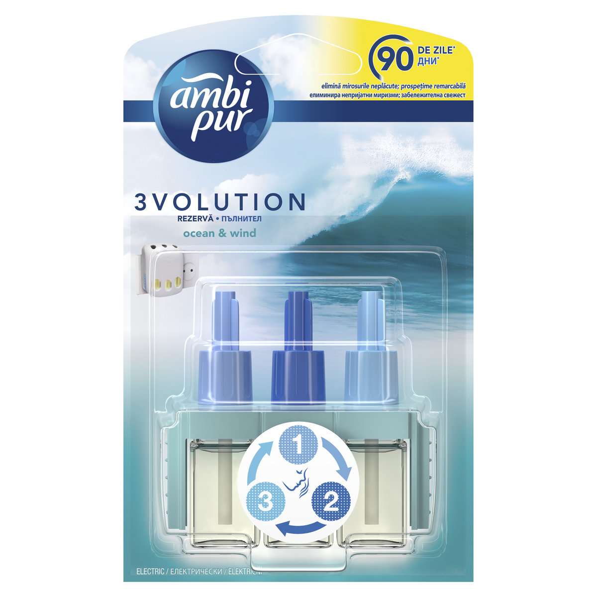 Ambi Pur 3Volution Ocean Mist Wkład do odświeżacza powietrza 20 ml