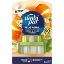 Ambi Pur 3Volution Wkład do Elektrycznego Odświeżacza Powietrza Citrus & White Verbena 20ml Ambi Pur