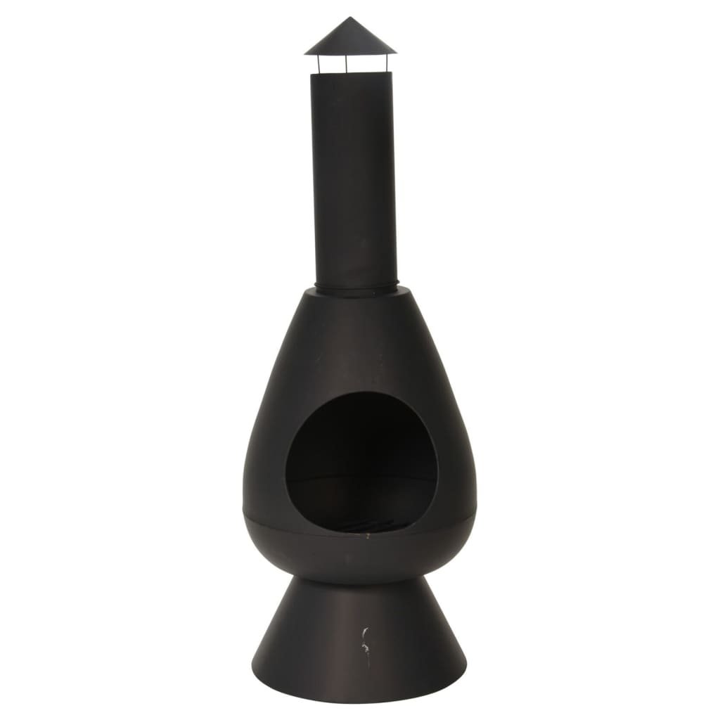 Zdjęcia - Wkład kominkowy / piec Ambiance Palenisko z kominem Ambient, 110 cm, czarne