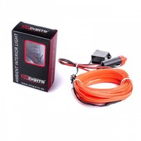 Ambient, światłowód LED EINPARTS, czerwony, pasek 5m.