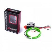 Ambient, światłowód LED EINPARTS, zielony, pasek 1m.