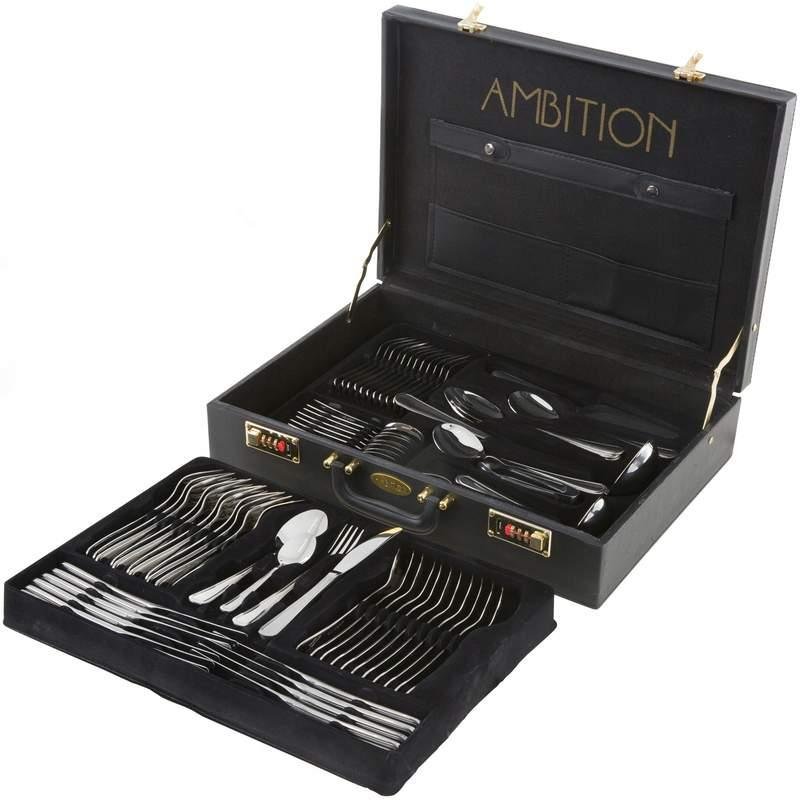 Ambition Sztućce Verona 72 El Walizka