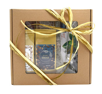 AMD Gifts, pudełko prezentowe z 4 herbatami