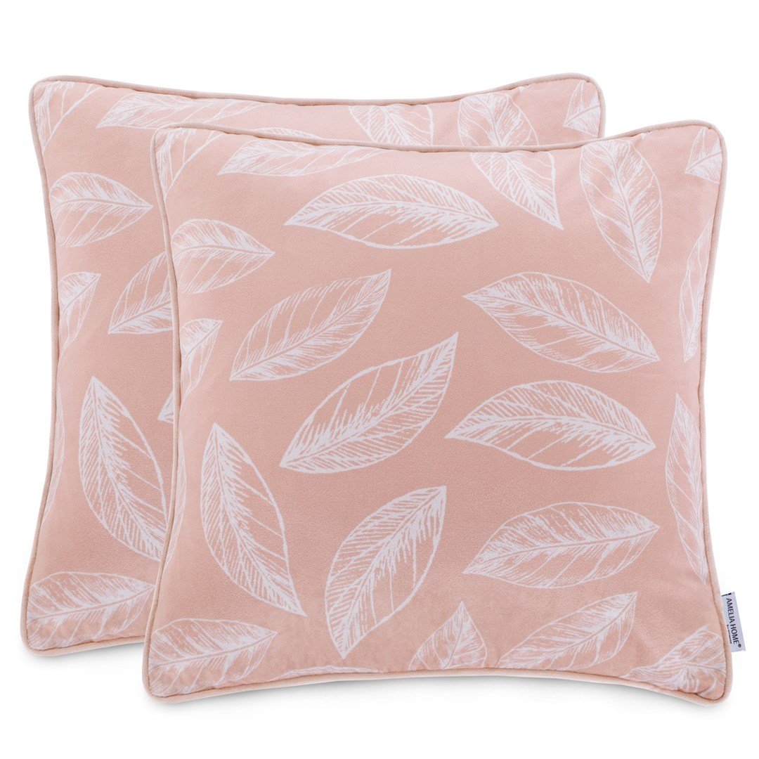 Zdjęcia - Poszewka na poduszkę AmeliaHome, Poszewka dekoracyjna Calm styl klasyczny Rośliny velvet , rozm