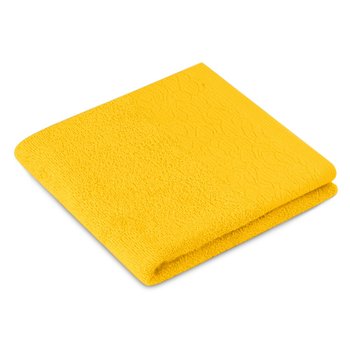 AmeliaHome, Ręcznik Flos, żółty, 50x90 cm - AmeliaHome