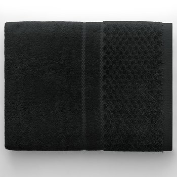AmeliaHome, Ręcznik Rubrum, czarny, 70x130 cm - AmeliaHome