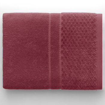 AmeliaHome, Ręcznik Rubrum, różowy, 30x50 cm - AmeliaHome