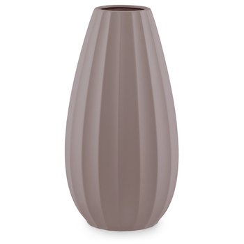 Ameliahome Wazon Dekoracyjny Ceramiczny Cob 18X33,5 Cappuccino - AmeliaHome