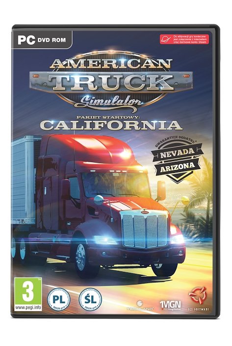 Фото - Гра American Truck Simulator: California, PC