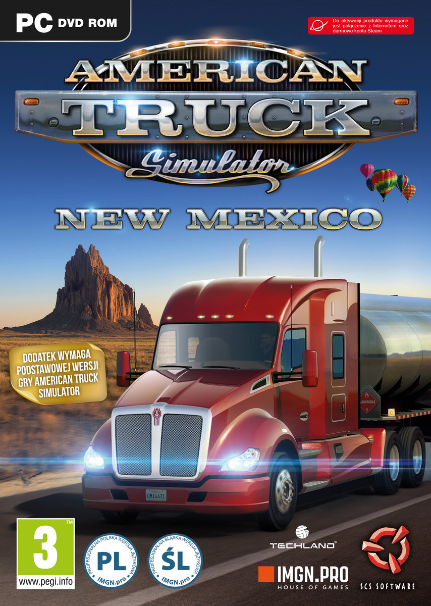Zdjęcia - Gra American Truck Simulator: New Mexico, PC