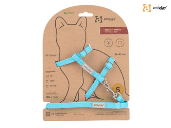Amiplay Samba Szelki + Smycz Dla Kota S Turkusowy - Amiplay