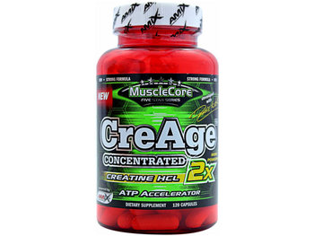 Amix, Kreatyna, MuscleCORE CreAge Concentrated, 120 kaps - Amix