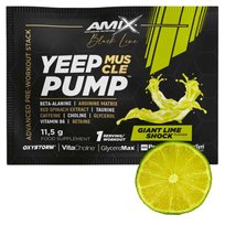 AMIX YEEP PUMP Saszetka Pompa Siła Wytrzymałość Skupienie Caffeine Limonka Inna marka