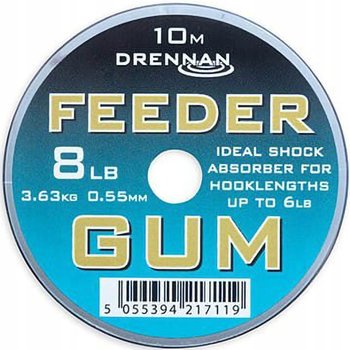 AMORTYZATOR METHOD FEEDER DRENNAN FEEDER GUM 0,55 MM - 10M 8LB - DRENNAN
