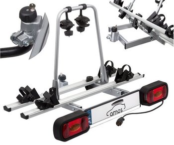 Amos Giro bagażnik rowerowy na hak na 2 rowery z wiązką 7 pin - Amos
