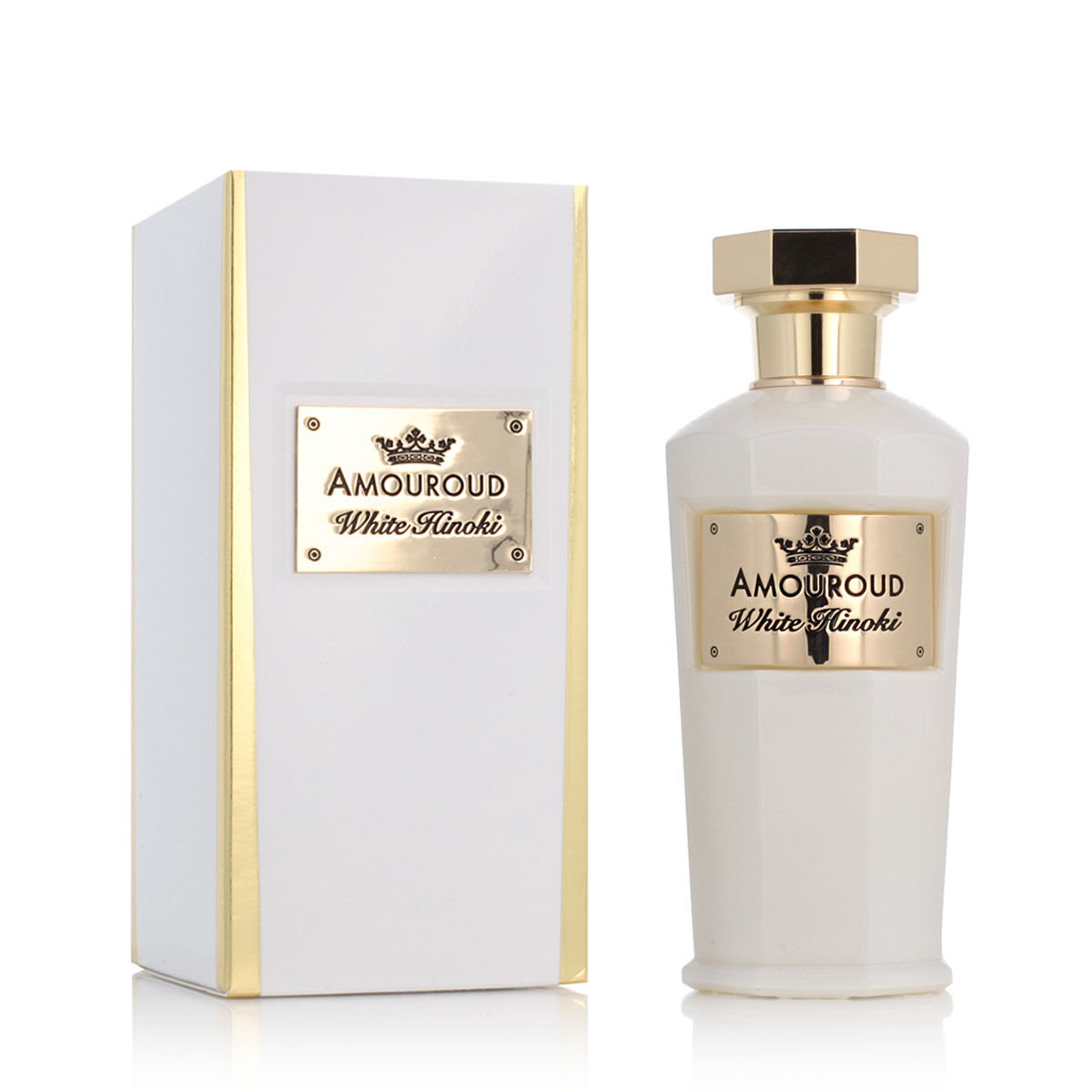 AMOUROUD White Hinoki Eau De Parfum 100 Ml – Holziger Unisex-Duft Mit Würzigen Akzenten