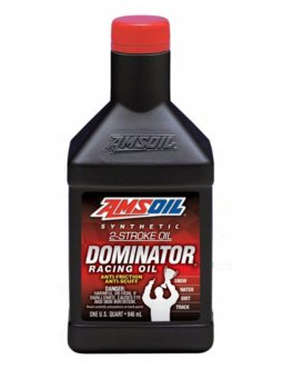 Amsoil Dominator Racing Oil 2T Synthetic 0.946L - AMSOIL