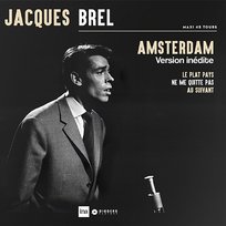 AMSTERDAM (Edition limitée maxi 45 t) Jacques Brel