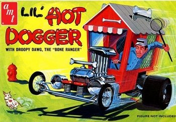 AMT, Samochód Li'l Hot Dogger Show Rod, Model plastikowy, 6+ - AMT