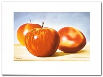 An Apple A Day plakat obraz 80x60cm - Wizard+Genius